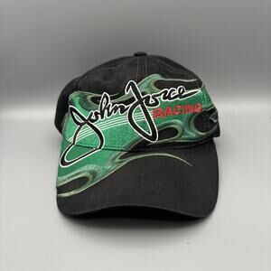 NHRA Drag Racing Hat Cap JOHN FORCE Adjustable strapback Powerade Flames